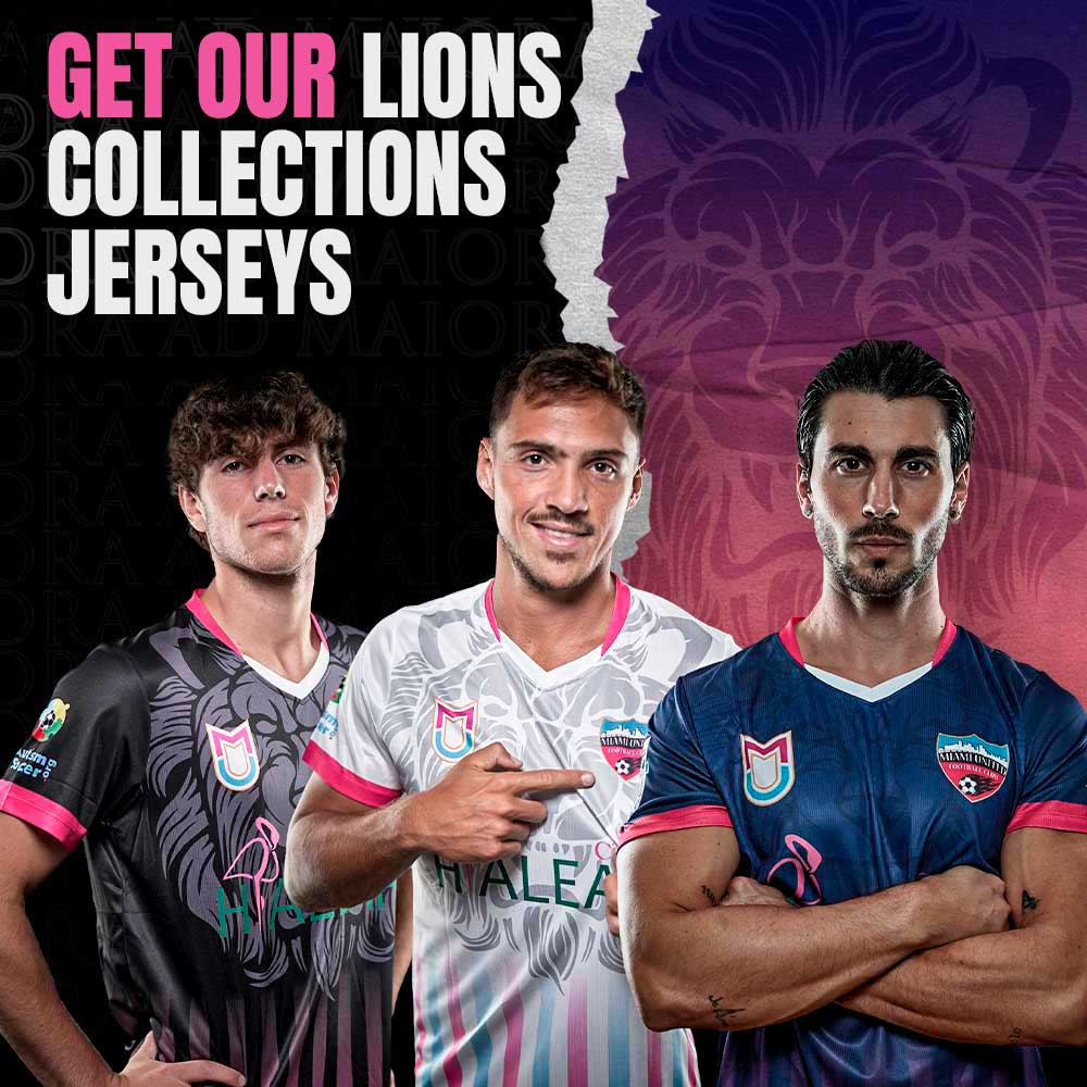Lions Collections Jerseys (Home + Away + 3rd Kit)